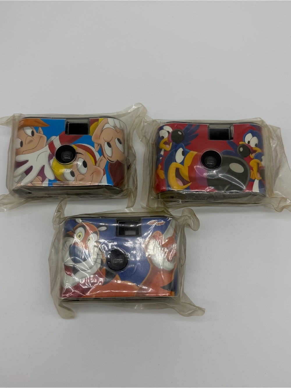 Vintage Kelloggs Disposable Cameras Snap Crackle Pop Tony The Tiger Froot Loops